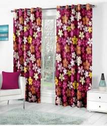 Flower printed Curtain