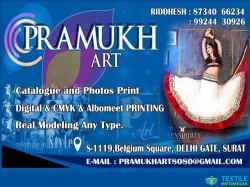 PRAMUKH ART logo icon