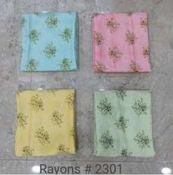 Printed 14 kgs rayon fabrics