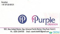 Purple Creation logo icon
