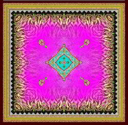 Cotton digital printed scarves 