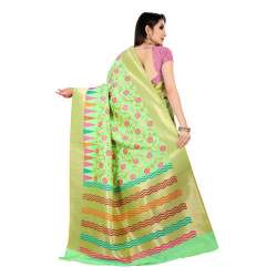 fancy synthetic jacquard saree