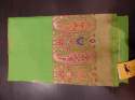 Multi Colors Designer Jacquard Sarees thumb 3