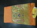 Multi Colors Designer Jacquard Sarees thumb 4