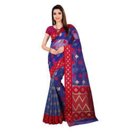 Wedding Wear Jacquard Sarees by Heemy Digital Printing Private Limited