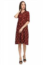 Neels Maroon Coloured Dress