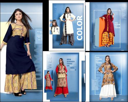 Plazo Kurti offer by INLI CORPORATION in surat