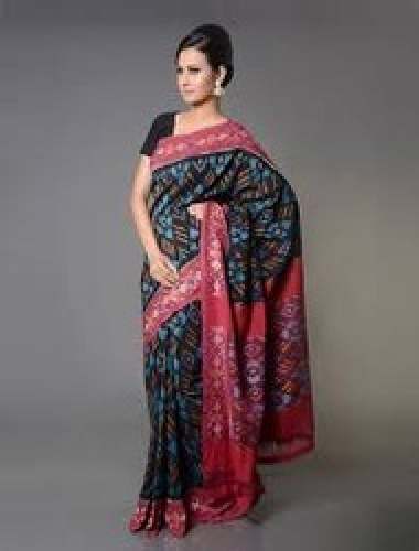 Casual Wear Pochampally Cotton Printed Saree by SRP SAREES