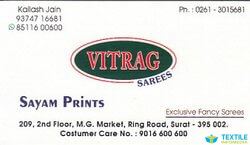 Vitrag Sarees logo icon