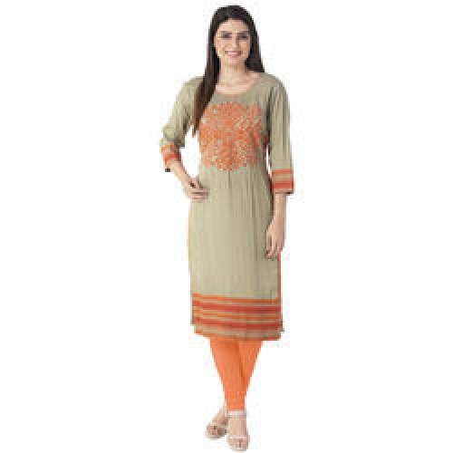 Cotton Slub Designer Kurtis