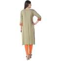 Cotton Slub Designer Kurtis thumb 1