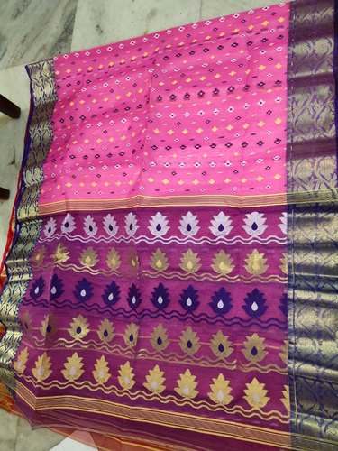 Traditional Handloom Jamdani Saree 