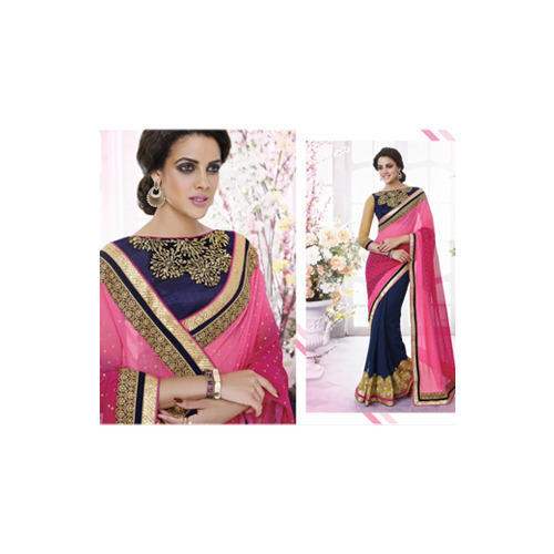 Designer Embroidered Fancy Saree by A R Fashion
