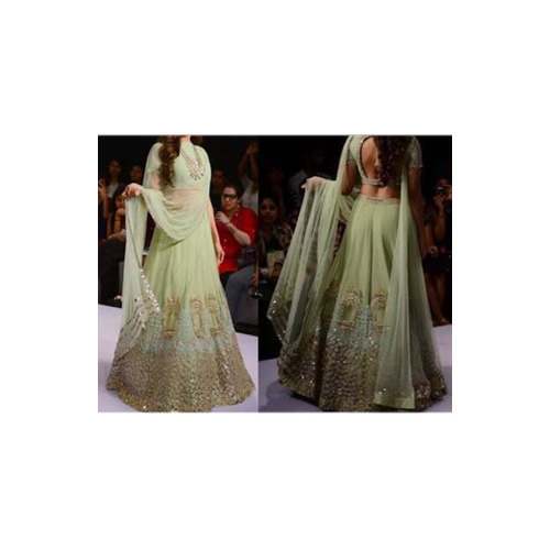 Heavy Embroidered Embroidered Lehenga  by A R Fashion