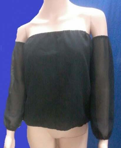 Plain Off Shoulder Top by Tahera