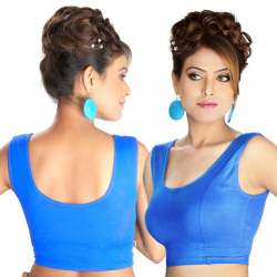 Abhi Round Neck Womens Stitched Blouse