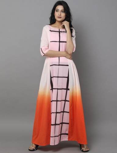 georgette casual wear kurti