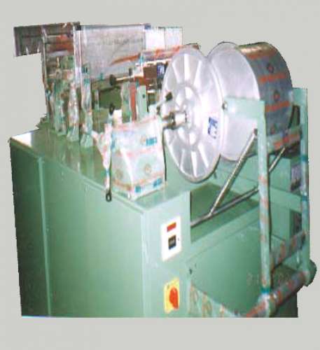 Drum Driven Beam Wrapping Machine by Trikso India Machinaries