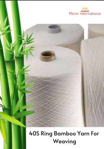 ring spun Bamboo Yarn For Weaving 