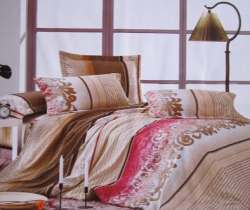 Designer Flower printed Cotton Bed sheet