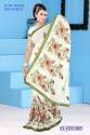 Designer Chiffon Saree  thumb 4