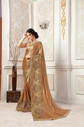 Fancy Malai Silk Saree Roop - 3006