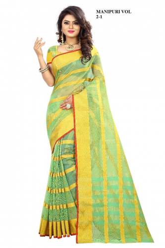Fancy  Manipuri Cotton Saree      Manipuri - Vol 1