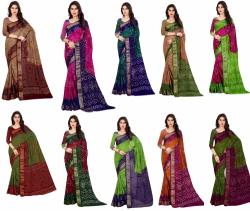PRINTED BANDHANI SAREE