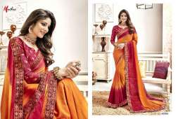 Georgette banarasi saree