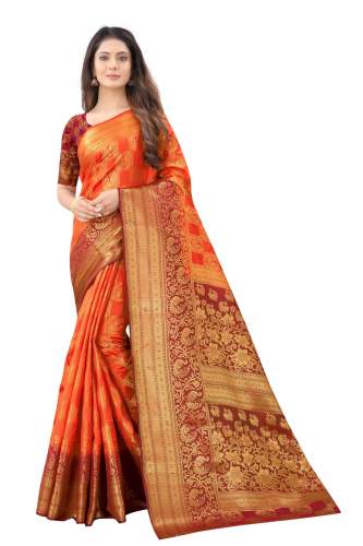 Silk Banarasi  Saree