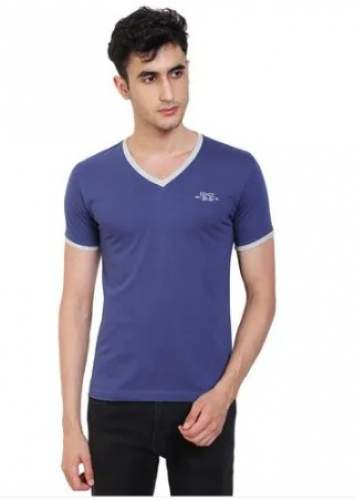 Mens Plain V Neck T Shirt at Rs.250 Piece in ludhiana offer by Glory