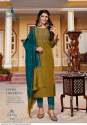 Ladies Flavour Presents Rolex Vol 2 Chinon Weaving Kurti Set  thumb 4