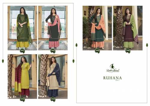 Ladies Sharara Suit by Ruhana Vol 1 Ladies Flavour