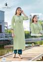 Latest Heavy Cotton Kurti With Pant Set Safari by Ladies Flavour  thumb 2