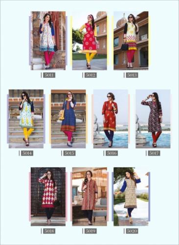 Exclusive Designer kurti -baby dall vol 50