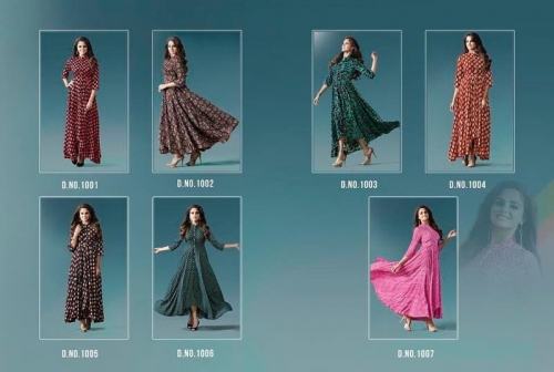 Long Reyon Kurti