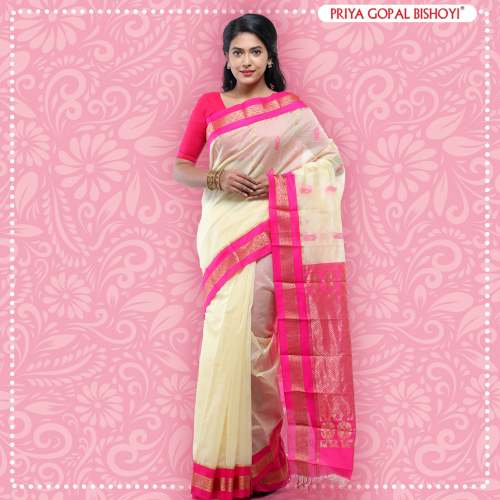 Latest South Cotton Saree By Priya Gopal Bishoyi