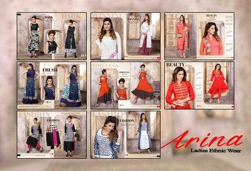 She Girl India Designer Catlogue Kurti 