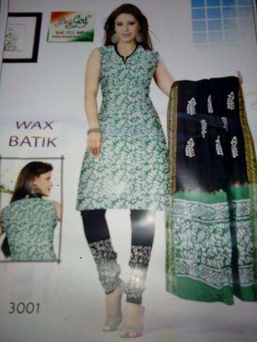 Wax Batiq Dress Material by She Girl India