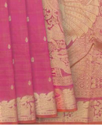 Get Latest Pure Kanchipuram Silk Sari By RMKV Silk by R M K V Pillai Sons