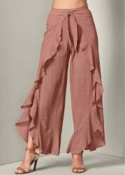 Ladies Ruffle Creap Palazzo
