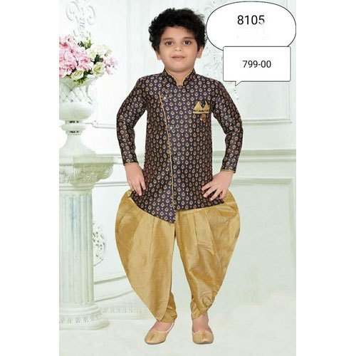 Kids Stylish Indo Western Sherwani by Mahavir Dresses