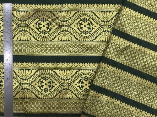 Pure Zari Banarasi Lace Fabric 