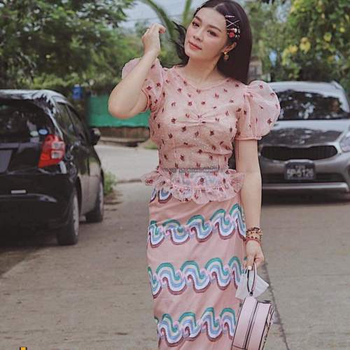 Skin Color Ladies Longyi 