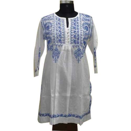 Printed Cotton Cambric Tunic