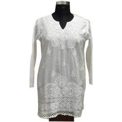 White Cotton  Tunic
