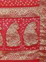 Buy Bandhani Silk Saree By Geroo Brand thumb 4