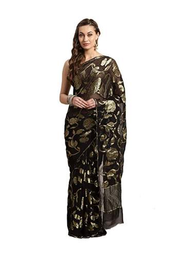 Buy Fancy Georgette Saree By Geroo Brand by Geroo