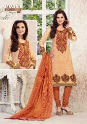 Casual Cotton Dress Material