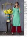 Designer and Stylish Palzo Kurti thumb 2